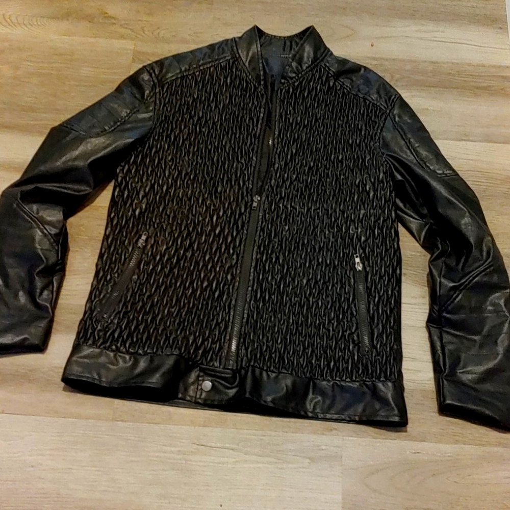 Faux Leather Jacket!